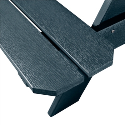 Wooden slat joint close-up