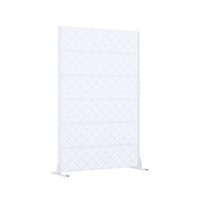 Dovelina Verano 72" Outdoor Coin Pattern Privacy Screen, , grid