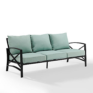 Kaplan Outdoor Sofa, Mist, large