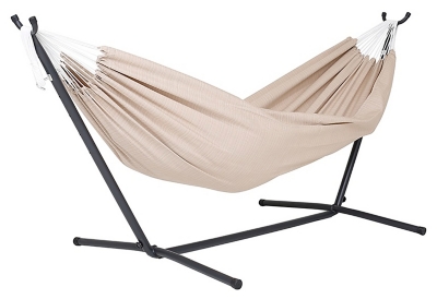 Outdoor Sunbrella® Hammock Sand with 9 ft. Stand