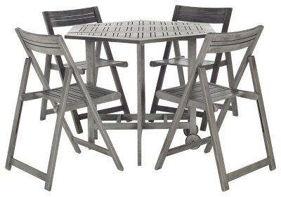 Ellyne Table and 4 Chairs (Set of 5), , large