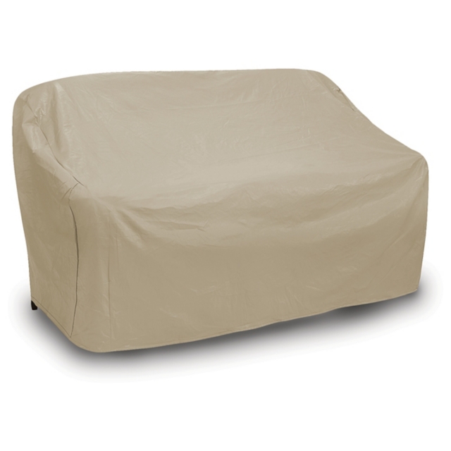 Outdoor 3-Seat Oversized Wicker Sofa Cover