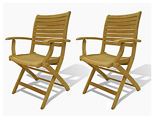 Palu Folding Arm Chair (Set of 2), , rollover