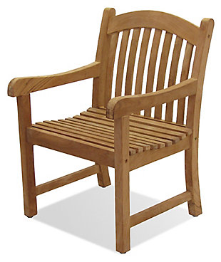 Sumbawa Teak Arm Chair, , rollover