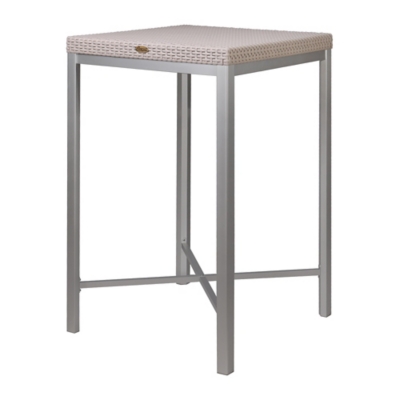 Russ Outdoor Bar Table, Gray, large