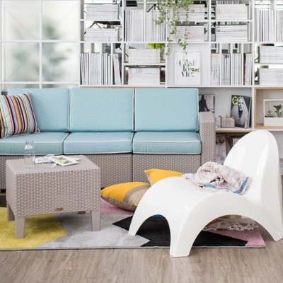 Magnolia Outdoor Sofa, Gray