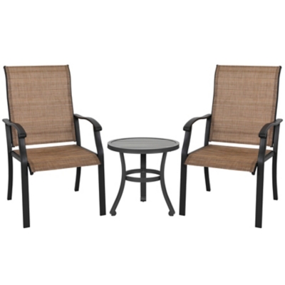 Nuu Garden Outdoor Bistro Table with 2 Chairs, , large