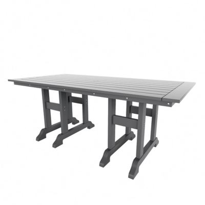 3D zoomed view of the table top and legs