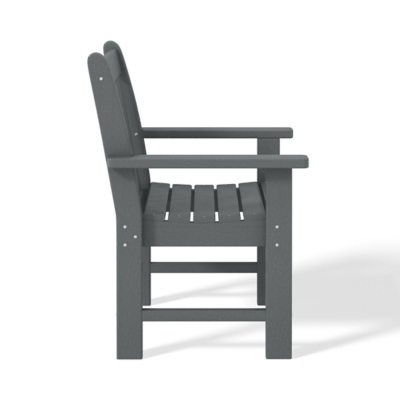 Armchair side profile