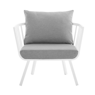 Modway Riverside Outdoor Sofa with Armchair and Coffee Table, , large