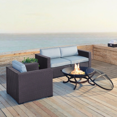 Wicker Outdoor Conversation Sets | Ashley