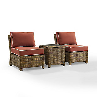 Bradenton 3Pc Outdoor Wicker Chair Set, Sangria, large