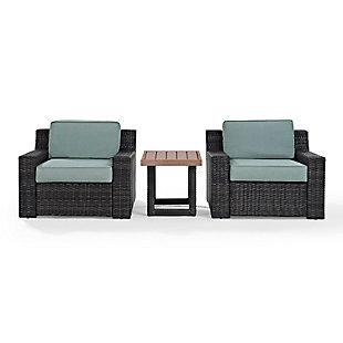 Beaufort 3Pc Outdoor Wicker Chair Set, , large