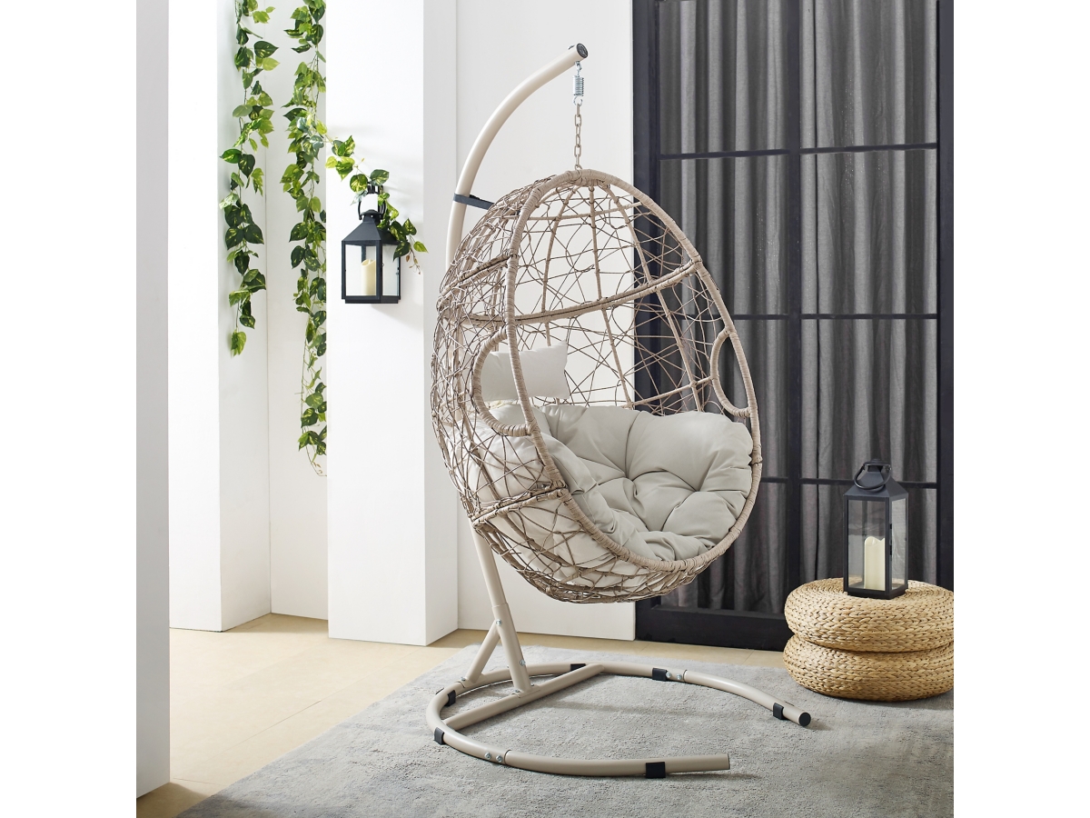 Cleo Indoor Outdoor Hanging Egg Chair Ashley