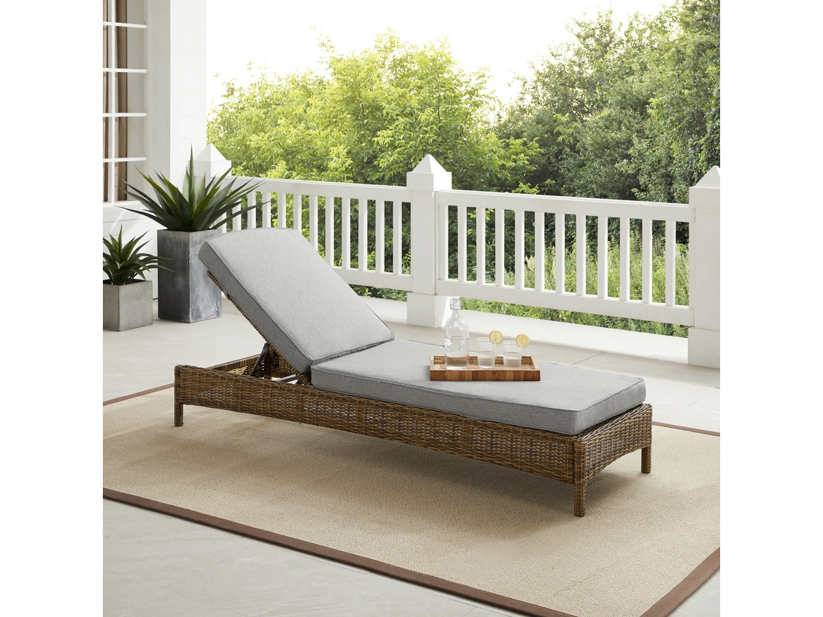 Bradenton Outdoor Chaise Lounge with Cushion Ashley