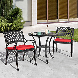 Nuu Garden Outdoor Bistro Table and 2 Chairs, , rollover