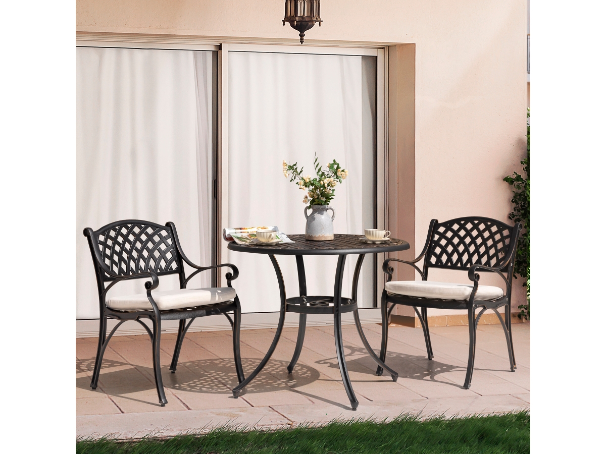 Nuu Garden 3 Piece Outdoor Bistro Set Ashley