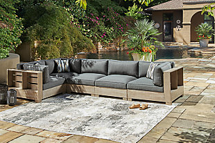Citrine Park 5-Piece Outdoor Sectional, , rollover