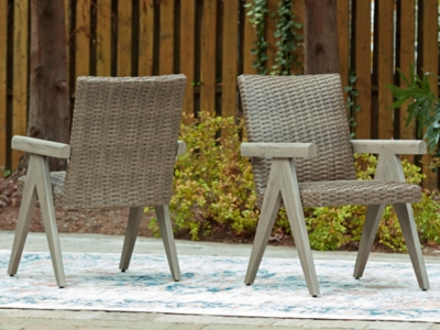 Carisbo Outdoor Arm Chair (Set of 2), , rollover