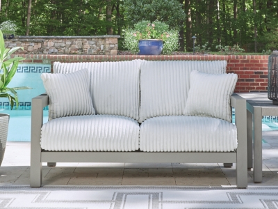 Moonlight View Outdoor Loveseat with Cushion, , rollover