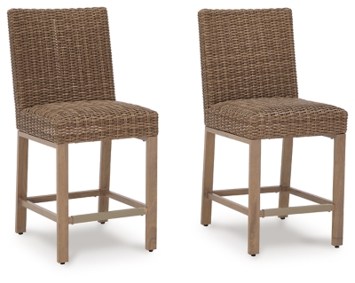 Walton Bridge Outdoor Bar Stool (Set of 2), , large