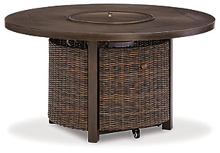Paradise Trail Outdoor Fire Pit Table 