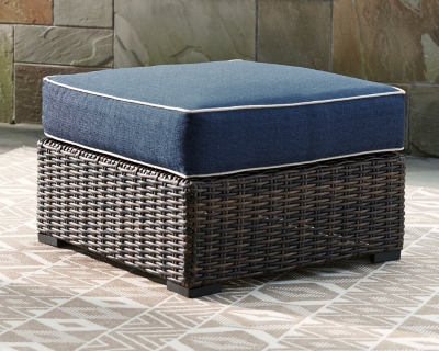 Grasson Lane Ottoman with Cushion, , rollover