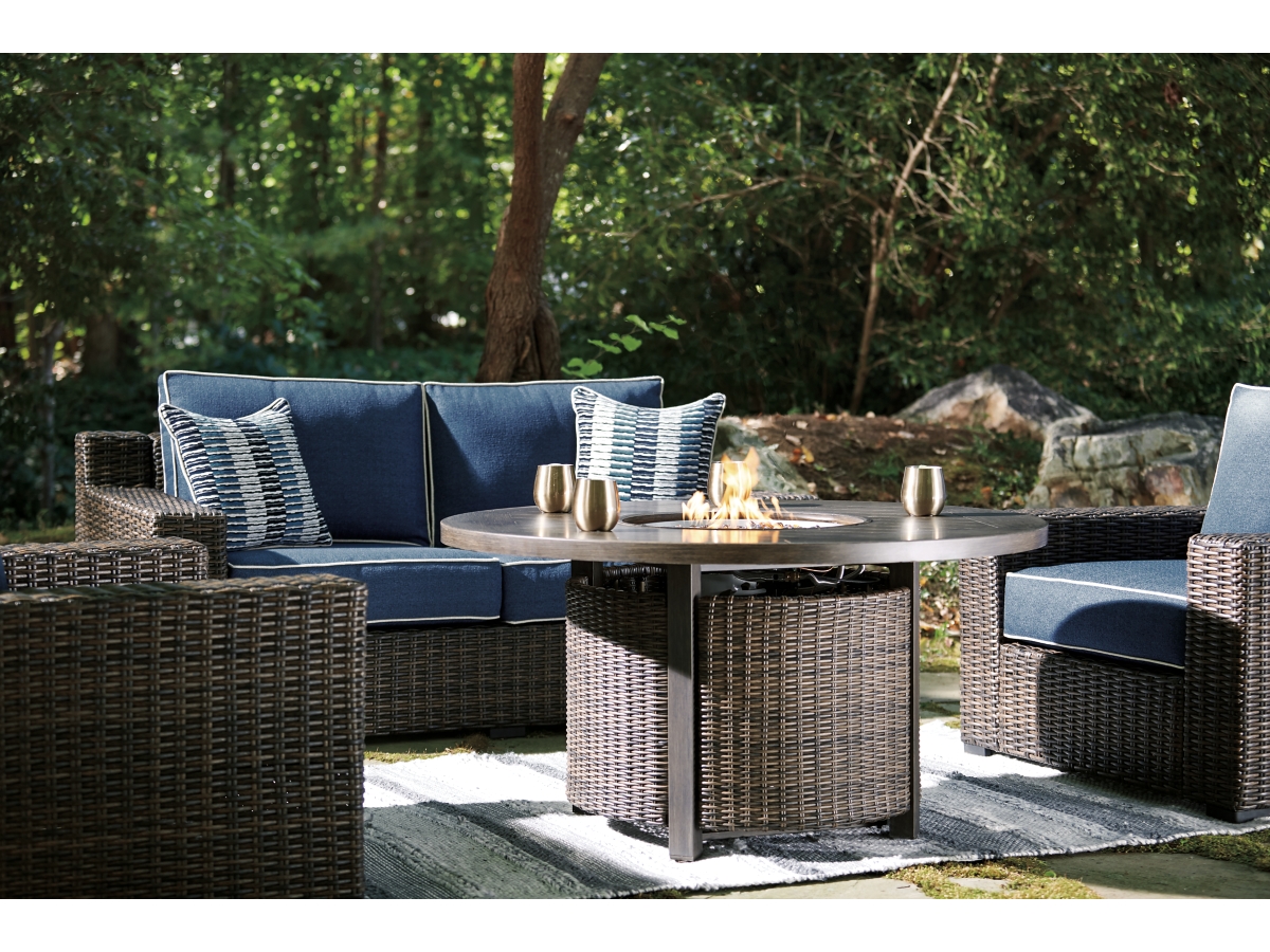 Paradise Trail Outdoor Fire Pit Table Ashley