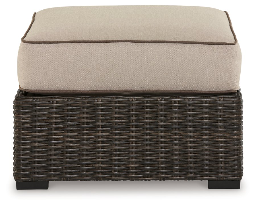 Coastline Bay Outdoor Ottoman with Cushion - image 3