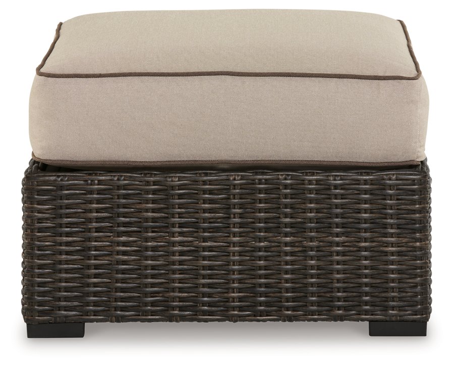 Coastline Bay Outdoor Ottoman with Cushion - image 4