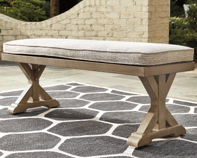 Outdoor Wooden Bench With Cushion  - Here, Your Favorite Looks Cost Less Than You Thought Possible.