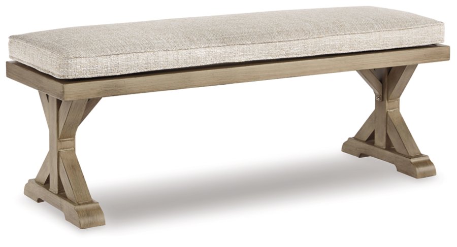 Mesa de comedor de exterior Beachcroft con 4 sillas y banco - image 6