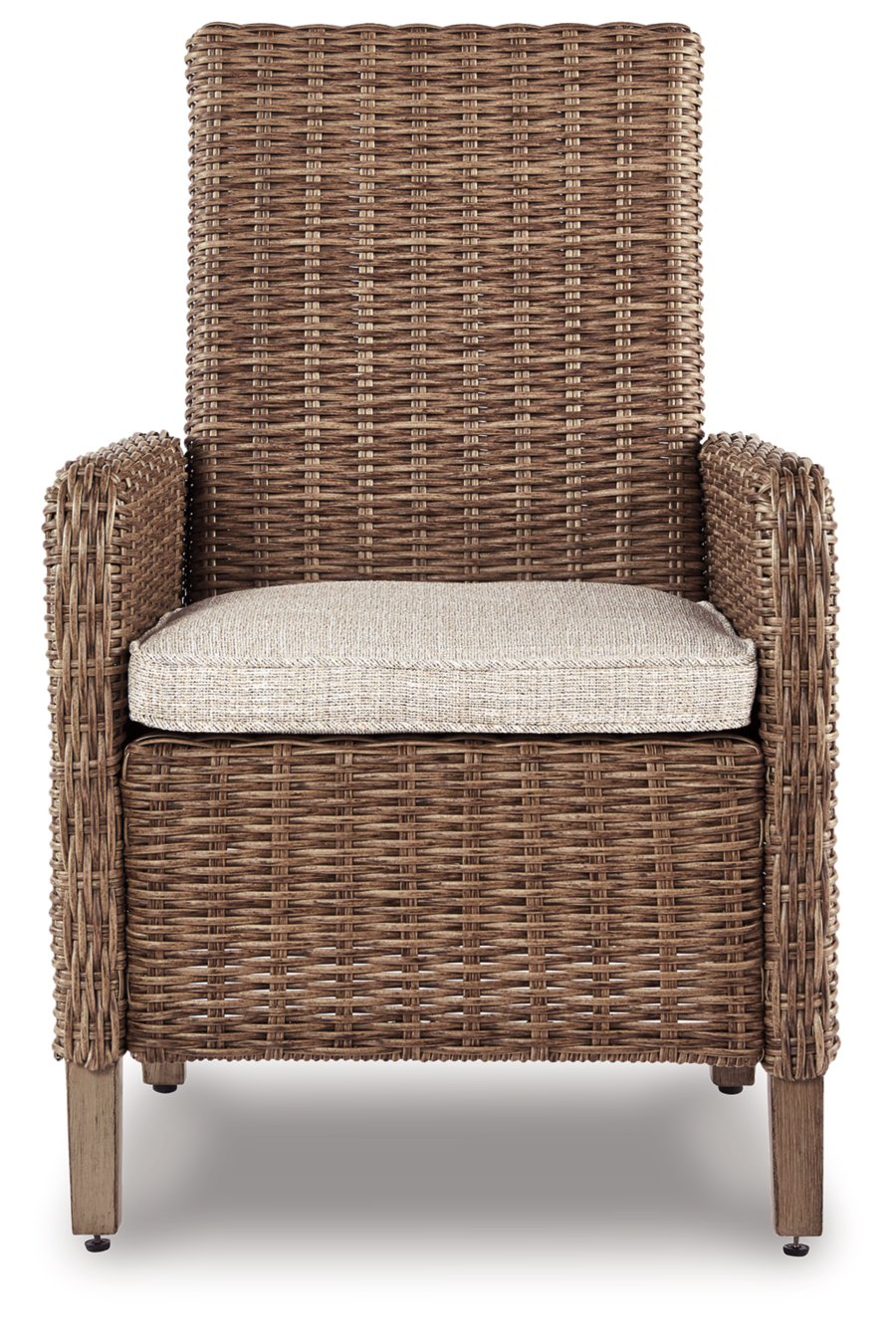 Sofá seccional de exterior Beachcroft de 4 piezas, 2 sillones, sillón reclinable y banco - image 5