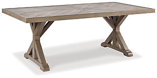 Beachcroft Dining Table with Umbrella Option, , large