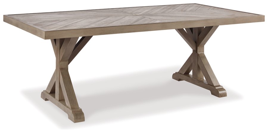 Mesa de comedor de exterior Beachcroft con 4 sillas y banco - image 3
