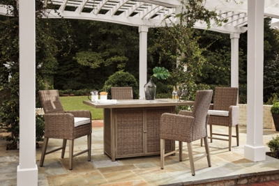 Beachcroft Outdoor Dining Table and 4 Chairs, , rollover