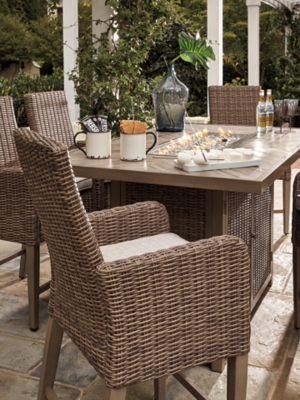 Beachmont outdoor set discount of 4 dining chairs