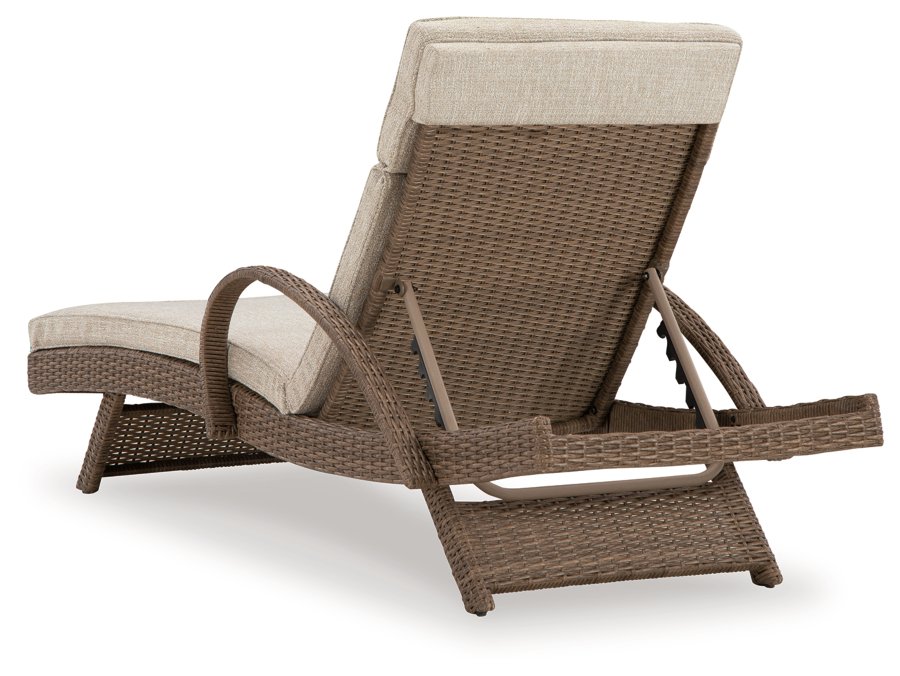 Beachcroft Outdoor Chaise Lounge with Cushion - image 8