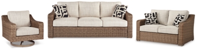 Beachcroft Outdoor Sofa, Loveseat and Chair, , large