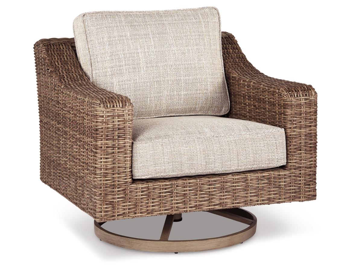 Beachcroft Outdoor Swivel Lounge Chair | Ashley