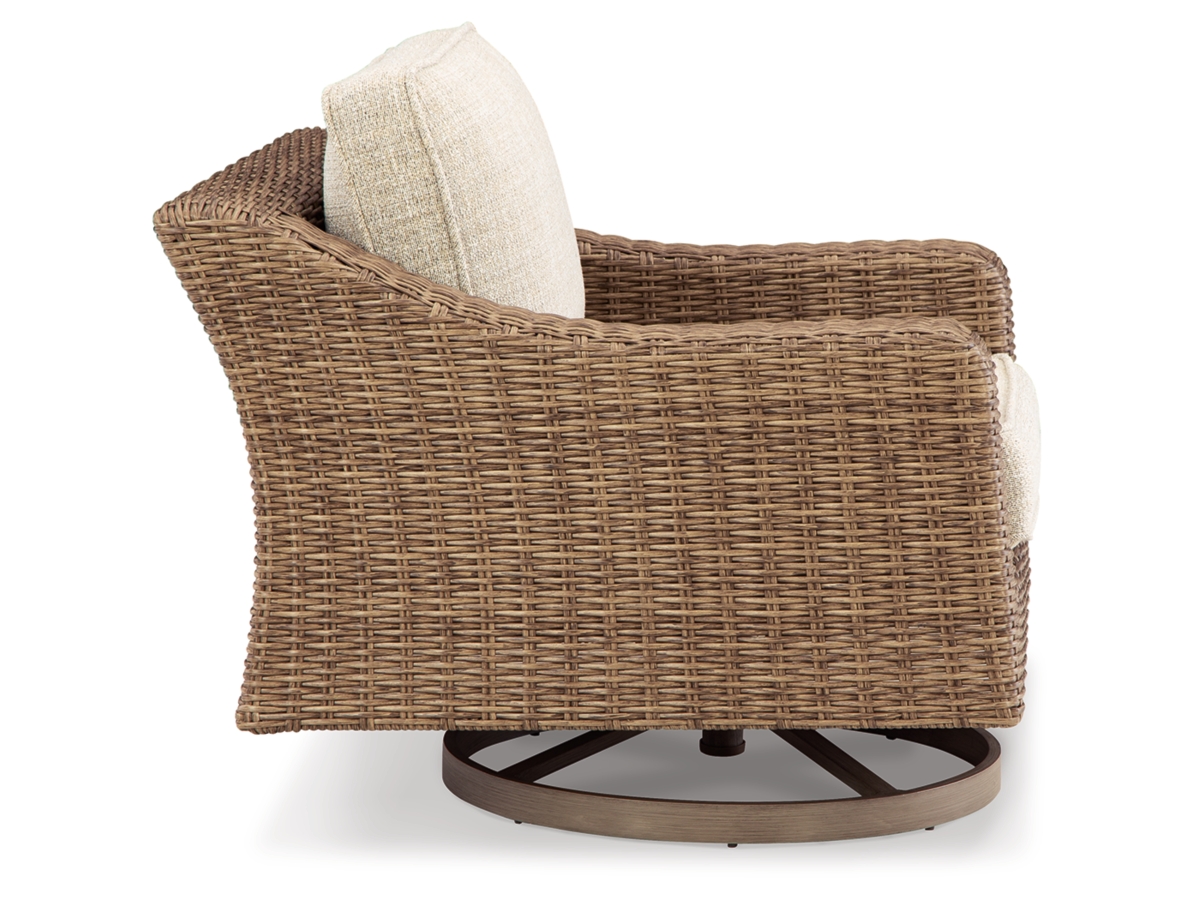 Beachcroft Outdoor Swivel Lounge Chair | Ashley