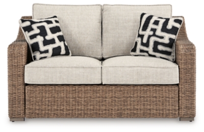 Beachcroft Outdoor Loveseat with Cushion, , large