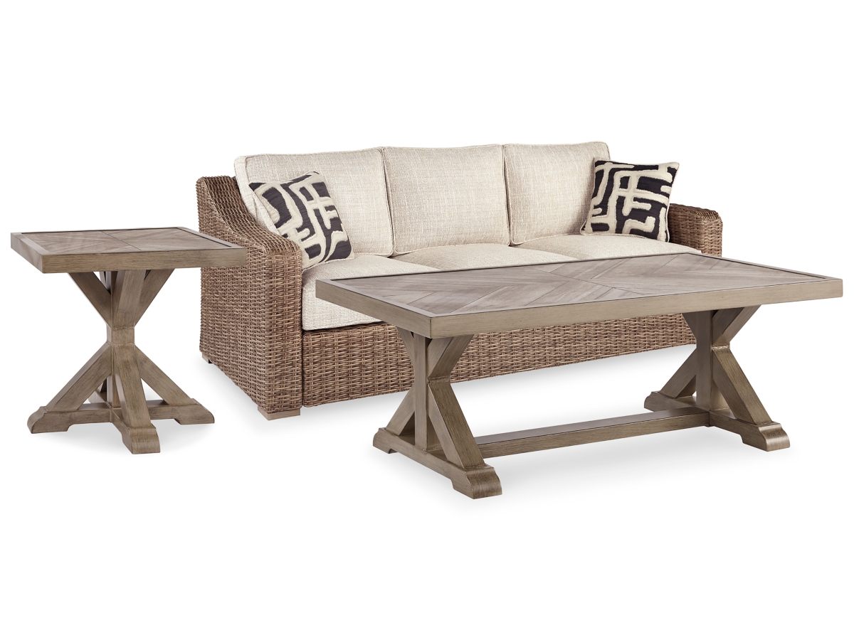Ashley furniture beachcroft coffee table discount