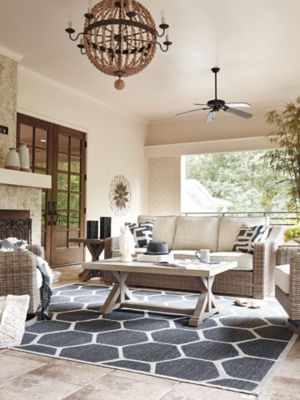 Beachcroft Sofa with Cushion & Loveseat