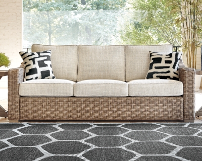 P791-838 Beachcroft Outdoor Sofa, Beige sku P791-838