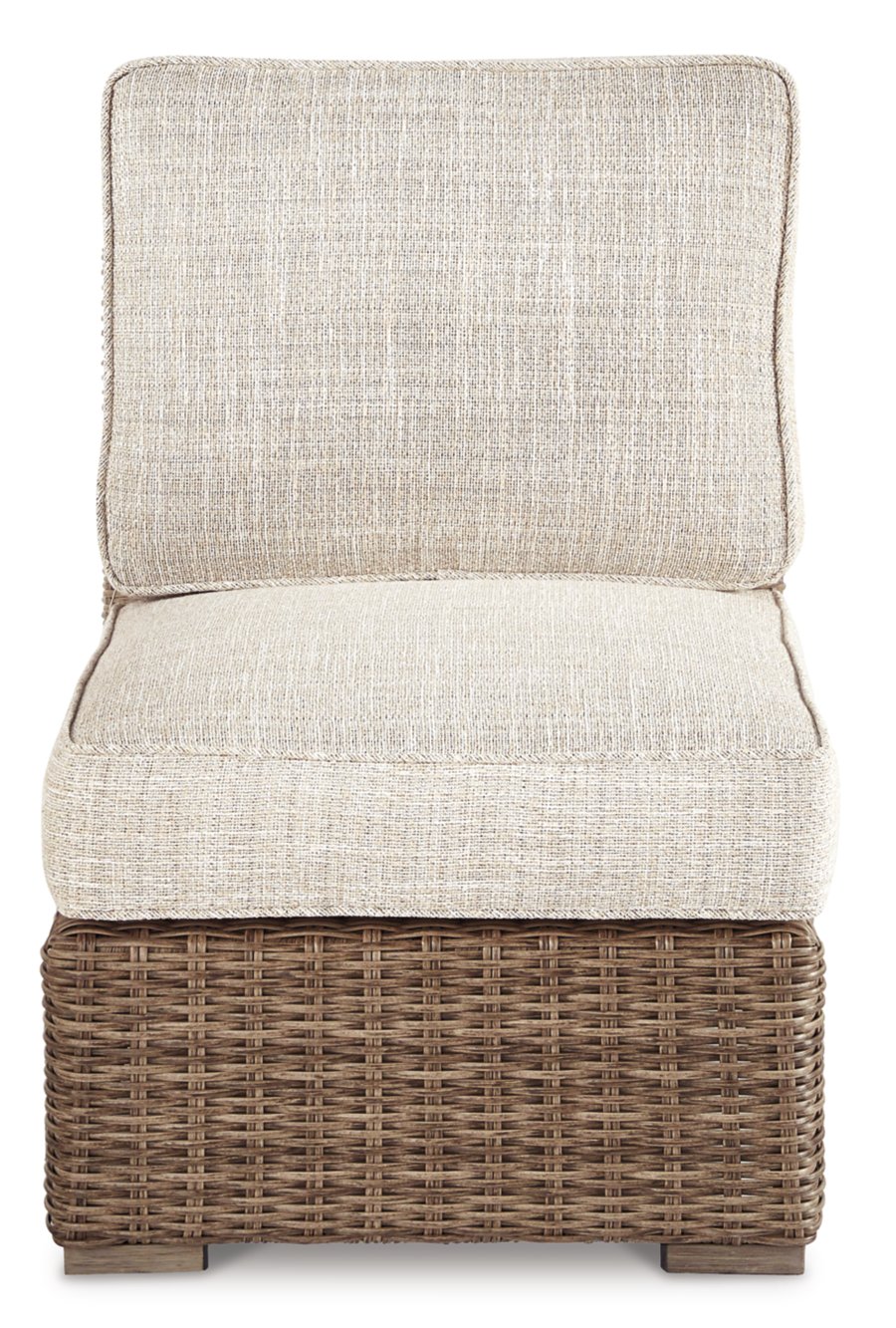 Beachcroft Outdoor Armless Chair with Cushion - image 2