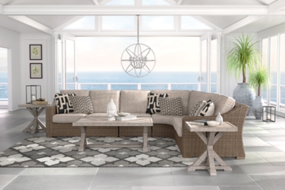 Ashley beachcroft outdoor outlet sectional