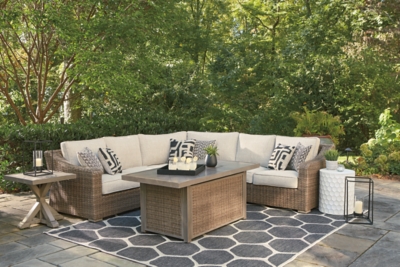 Three piece discount outdoor patio set