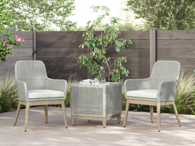 Seton Creek 2 Outdoor Chairs with End Table, , rollover