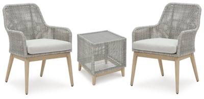 Seton Creek 2 Outdoor Chairs with End Table, , large